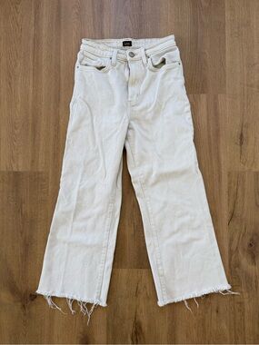 Lee Vintage Modern Cropped Wide Leg Jeans